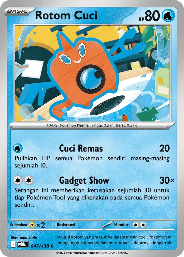 Rotom Cuci