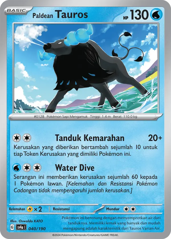 Paldean Tauros