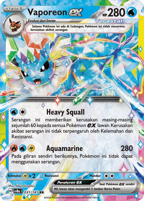 Vaporeon ex